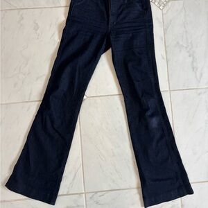 Joe's Jeans Dark Indigo Flare & Wide Leg